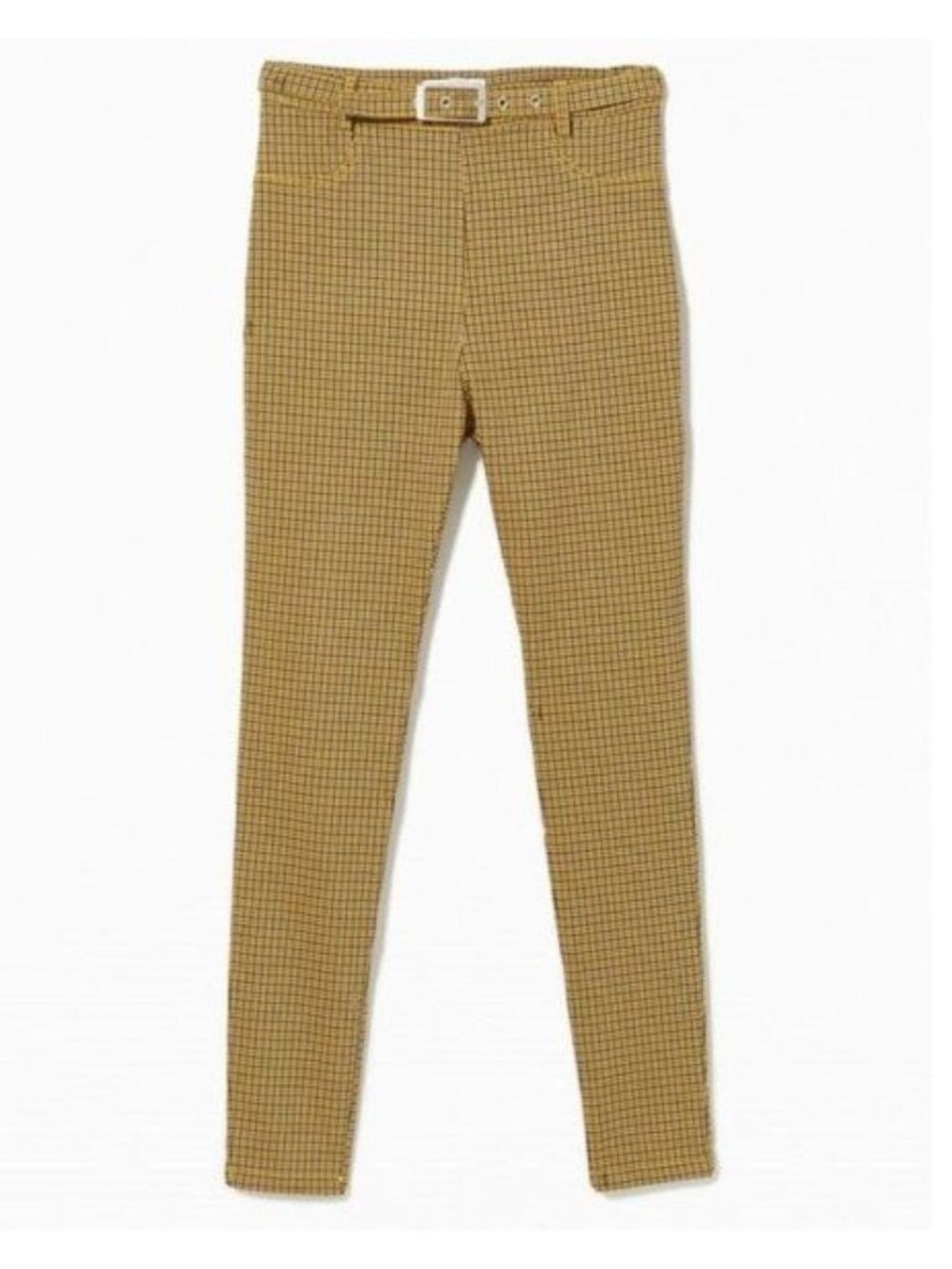 UO Neve Belted High-Waisted Cigarette Pant - 6